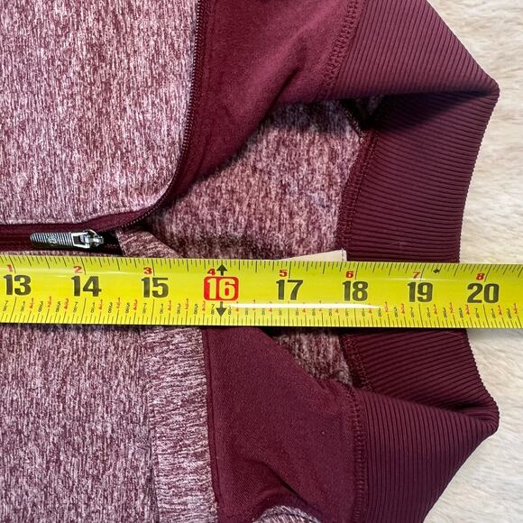 Lululemon Always Alert 1/4 Zip Long Sleeve Jacket with Thumbholes Slim Fit 4/s - Picture 9 of 12